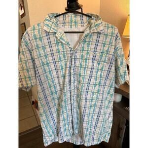 Columbia men’s swordfish button‎ up size M